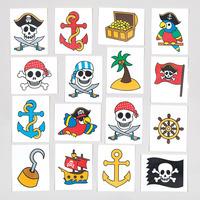 Pesty Pirates Tattoos (Pack of 144)