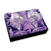 personalised crystal brandy glasses pack