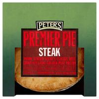 peters premier steak pie