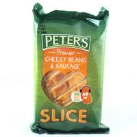 Peters Premier Slice Cheesy Bean & Sausage