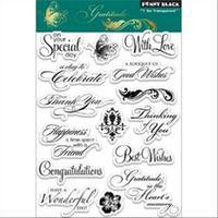 penny black clear stamps 5x75 sheet gratitude 262098