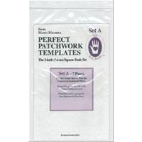 Perfect Patchwork Template-Set A - 3 Basic Square Set 7/Pkg 231808