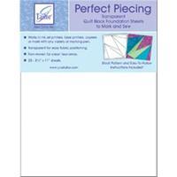 Perfect Piecing Quilt Block Foundation Sheets-8-1/2X11 25/Pkg 243716