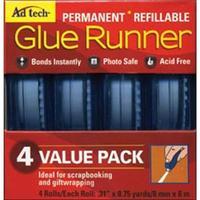 Permanent Glue Runner 4/Pkg-.31X315 243990