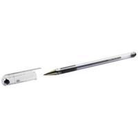 Pentel Superb Ballpoint Pen Medium 1.0mm Tip 0.5mm Line Black Pack of