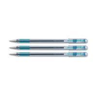 Pentel Superb Ballpoint Pen Medium 1.0mm Tip 0.5mm Line Blue Pack of