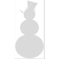 Penny Black Rubber Stamp - Snowman Shadow 244365