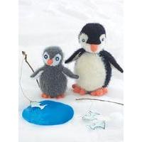 Penguins in Sirdar Ophelia and Country Style DK (2452) - Digital Version