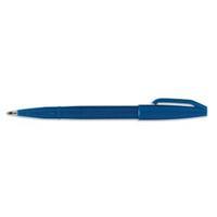 Pentel S520 Fibre Tipped Sign Pen Blue Pack of 12 S520-C
