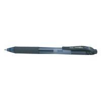 pentel energel x rollerball gel pen 07mm tip 035mm line black ref