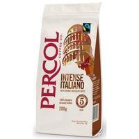 Percol 227g Fairtrade Italiano Ground Coffee Organic Medium Roasted