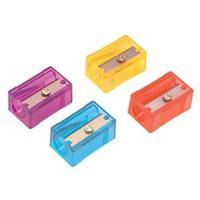 Pencil Sharpener Plastic Anti-tamper Screw 1-Hole Assorted 1 x Pack of