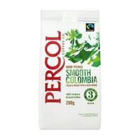 Percol 200g Fairtrade Colombia Ground Coffee Medium Roasted A07931