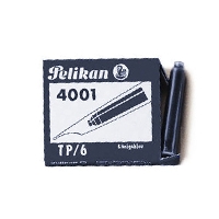 Pelikan Cartridges (6) Blue-Black