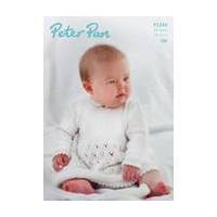 Peter Pan Baby Merino Knitted Dress and Socks Digital Pattern P1244