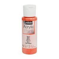 pebeo coral matt acrylic paint 59ml