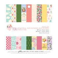 Pebbles Tealightful Paper Pad 6 x 6 Inches 36 Sheets
