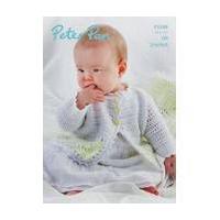 Peter Pan Baby Merino Crochet Blanket and Cardigan Digital Pattern P1248