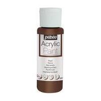 Pebeo Chocolate Pearl Acrylic Paint 59ml