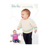 Peter Pan Baby Merino Sweaters Digital Pattern P1180