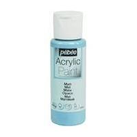 pebeo grey blue matt acrylic paint 59ml