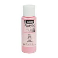 pebeo pink matt acrylic paint 59ml