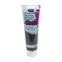 pebeo velvet black deco creme paint 120ml