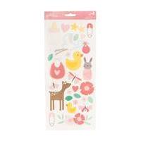 Pebbles Lullaby Girl Accent Stickers