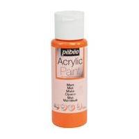 pebeo clementine matt acrylic paint 59ml