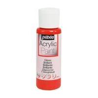 Pebeo Red Gloss Acrylic Paint 59ml