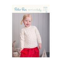 Peter Pan Baby Merino Sweater Digital Pattern P1222
