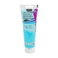 pebeo turquoise deco creme paint 120ml