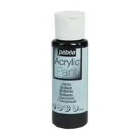 pebeo black gloss acrylic paint 59ml