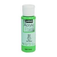 Pebeo Apple Green Matt Acrylic Paint 59ml