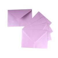 Pearlised C6 Envelopes Tea Rose 5 Pack