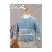 Peter Pan Baby Merino Jumper Pattern P1272