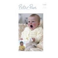 Peter Pan Baby Cardigans Knitting Pattern 1003 DK