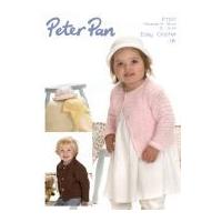 Peter Pan Baby Jackets & Hats Crochet Pattern 1137 DK