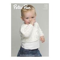 peter pan baby cardigan crochet pattern 1064 dk