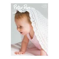 Peter Pan Baby Blanket Knitting Pattern 1061 3 Ply