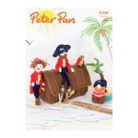 Peter Pan Pirate Play Set & Bunting Knitting Pattern 1268 DK