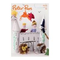 Peter Pan Finger Puppets & Bag Knitting Pattern 1270 DK