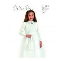 Peter Pan Girls Bolero & Bag Knitting Pattern 1158 DK