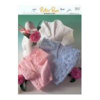 Peter Pan Baby Cardigans Knitting Pattern 833 DK