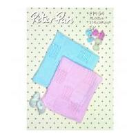 Peter Pan Baby Snuggle Blankets Knitting Pattern 1154 DK