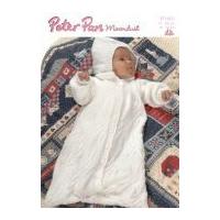 Peter Pan Baby Snuggle Bags Moondust Knitting Pattern 1140 DK