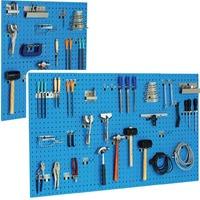 perfo tool panel kit 2 panels 500 x 457 and 15 hooks