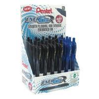 Pentel EnerGel X Retractable Liquid Gel Pens Assorted Display Pack of