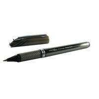 Pentel EnerGel Plus Metal Tip Rollerball Pen 0.7mm Black Pack of 12