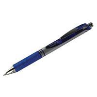 pentel energel xm retractable liquid gel blue pen pack of 12 bl77 c